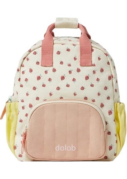 Yeni Çocuk Çilek Sırt Çantası Anaokulu Kız Dopamin Sevimli Sırt Çantası Kadın Üniversite Öğrencileri Okul Çantası Kanvas Çanta (Yurt Dışından)