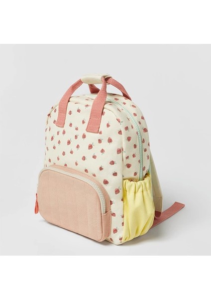 Yeni Çocuk Çilek Sırt Çantası Anaokulu Kız Dopamin Sevimli Sırt Çantası Kadın Üniversite Öğrencileri Okul Çantası Kanvas Çanta (Yurt Dışından) fırsatları
