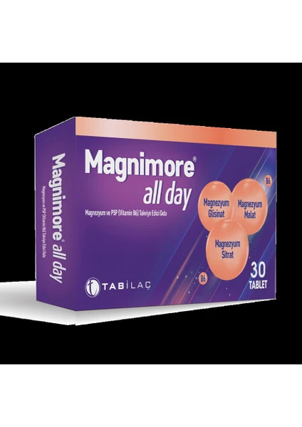 Suda Vitamin Magnımore All Day 30 Tablet