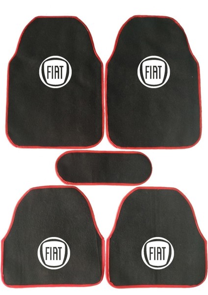 Fiat Albea Renkli Şerit Halı Paspas