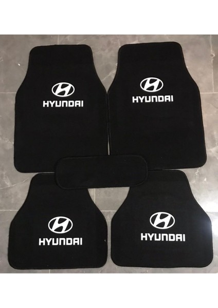 Zg Hyundaı Accent Logolu Siyah Halı Paspas