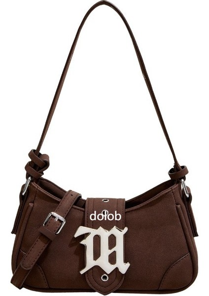 Retro Buzlu Süet Çanta 2024 Yeni Millennium Sıcak Kız Koltukaltı Çanta Kadın El Crossbody Çanta (Yurt Dışından)