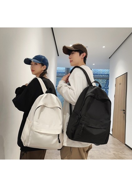 Yeni Öğrenci Sırt Çantası Kadın Kore Moda Kolej Tarzı Okul Çantası Rahat Büyük Kapasiteli Çift Sırt Çantası (Yurt Dışından) indirimleri