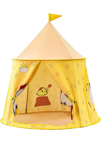 Çocuk Çadır Oyun Evi Kapalı Kale Oyuncak Kulübe Erkek ve Kadın Bebek Oyuncak (Yurt Dışından)