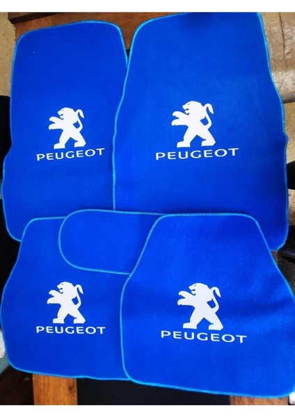 Peugeout Mavi Oto Halı Paspas
