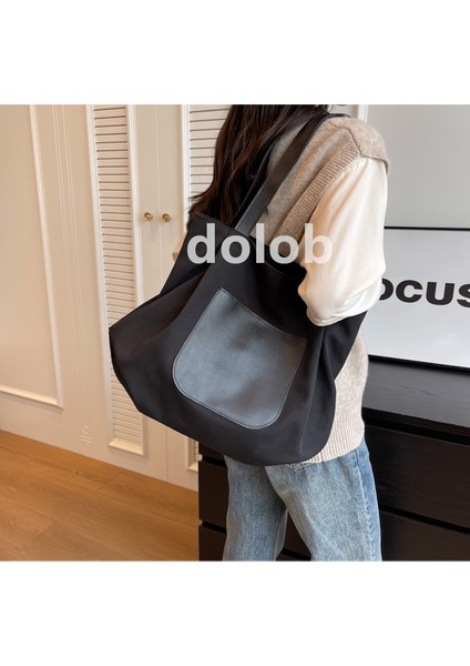 Kadınlar Için Tuval Banliyö Çantası 2023 Yeni Büyük Kapasiteli Çanta Rahat Öğrenci Omuz Çantası Kadınlar Için Crossbody Çanta (Yurt Dışından) fiyatları