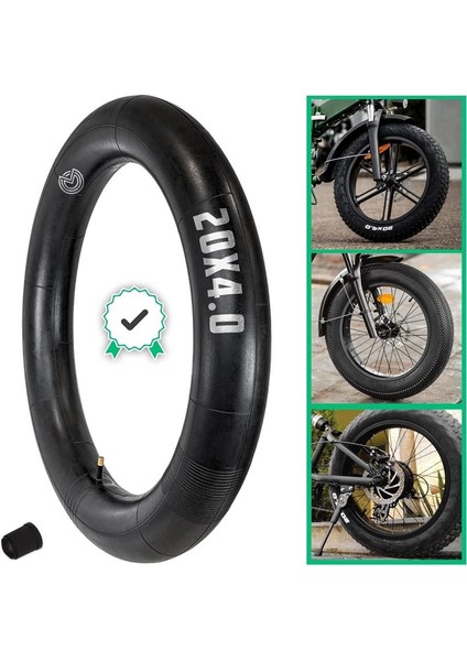 Fat Bike 20 x 4.00 Iç Lastik 2 Li Set Butyl