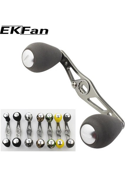 Tatlı Su Siyah Stili Ekfan Paslanmaz Çelik Balıkçılık Reel Kolu Eva Düğmeleri Baitcasting Balıkçılık Reel Rocker G Reel Kolu Aksesuarları (Yurt Dışından) fiyatları