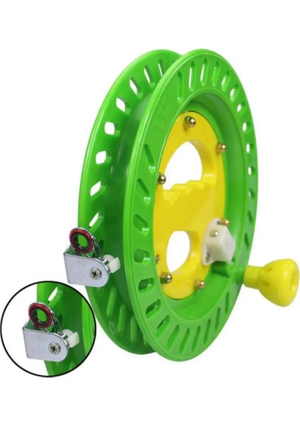 Sarı Stil M Uçurtma Makarası Kolu Sarıcı Sarma Makarası Kavrama Tekerleği Uçurtma Sarıcı Olta Takımları (Yurt Dışından) modelleri