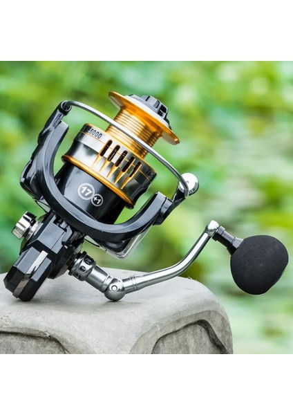 Siyah Stil 7000 Serisi Tuzlu Su Carg Olta Makarası 5.0:.7:1 Model Hafif Metal Gövde Deniz Teknesi Jig Olta Makarası (Yurt Dışından) modelleri