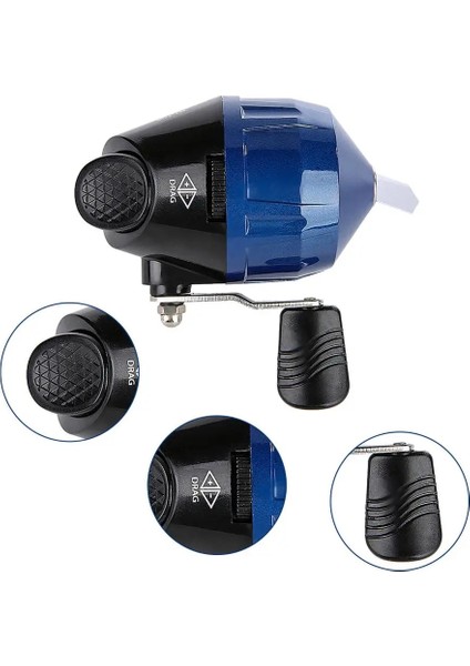 Mavi Stil Taşınabilir Olta Tekerleği Ast Balıkçılık Reel Sapan Açık Çekim Zıpkın Dart Makarası Yüksek Balıkçılık Reel Balıkçılık Aksesuarları (Yurt Dışından) fırsatları
