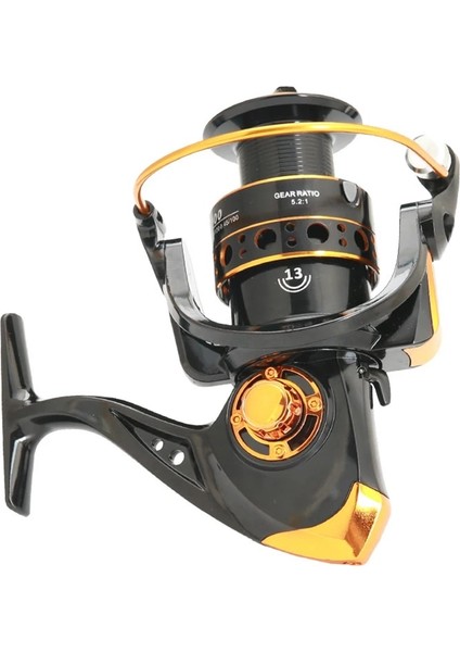 Siyah Altın Tarzı No.13 Boyutu 13 Rulman Topları 5.2:1 Tam Metal Tel Bardak Olta Makarası Olta Makarası G Teker Deniz Oltası Olta Tekeri Olta Takımı (Yurt Dışından) fırsatları