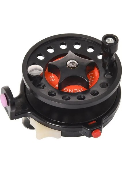 Siyah Stil Balıkçılık Makaraları Rulmanlar Mini Balıkçılık Reel Taşınabilir Sazan Kış Buz Balıkçılık Reel Biriktirme Olta Takımı Aksesuarları (Yurt Dışından) fırsatları