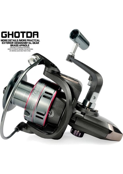 Altın Tarzı 1000 Serisi Ghotda Balıkçılık Reel G Serisi Metal Makara G Tekerlek Deniz Balıkçılığı Sazan Balıkçılığı Için (Yurt Dışından) fırsatları