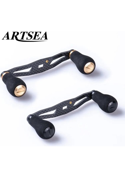 85MM-KIRMIZI Stil No.4 Boyutu Artsea Karbon Fiber Balıkçılık Reel Kolu Eva Topuzu Baitcasting Reel Dıy Balık Aksesuarları Cazibesi Aracı (Yurt Dışından) fiyatları