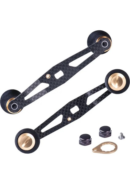 85MM-KIRMIZI Stil No.4 Boyutu Artsea Karbon Fiber Balıkçılık Reel Kolu Eva Topuzu Baitcasting Reel Dıy Balık Aksesuarları Cazibesi Aracı (Yurt Dışından) modelleri