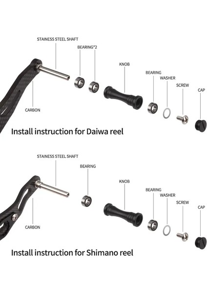 Altın Tarzı Ruke Döküm Makara Kolu Topuzu Süper Hafif 2.8 G Rulman ve Yıkayıcı Takım Için 7*4*2.5 Rulman Dıy Aksesuarı (Yurt Dışından) indirimleri