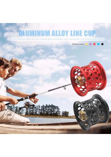 Altın Tarzı Alüminyum Alaşımlı Düşük Profilli Baitcasting Balıkçılık Reel Daıwa Steezss SVT3RYOGAZILLION Mikro-Fincan Makarası Için Modifiye Hat Fincan (Yurt Dışından) indirimleri