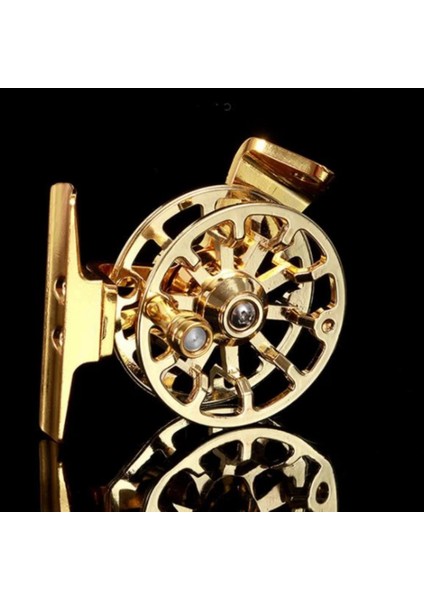 Bir Stil Fly Olta Makarası Önden Vuruş Sal Tekerleği Metal Tel Bardak Rocker Tüm Metal Kol Makarası Çubuk Sal Olta Hattı Tekerlek Balıkçılık Parçası (Yurt Dışından)