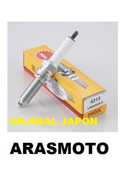 Yamaha Xmax 250-300 Ngk Buji LMAR8A-9 Orjinal Japon (2018-2023 Uyumlu) -Arasmoto