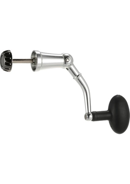 Büyük Gümüş Tarzı Alüminyum Alaşımlı Döner Topuz Balıkçılık Için Sallanan Krank Kolu G Makara Katlanır Balık Takımı Kutusu Aksesuarları Kaymaz Kavrama (Yurt Dışından)