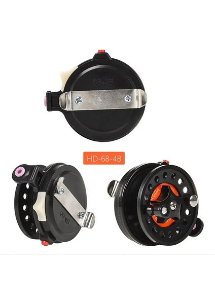 HD68-4B Stili Kış Buz Balıkçılık Makaraları Rulmanlar Makaralar Mini Balıkçılık Makarası Sazan Balıkçılığı Açık Balık Fren Kolu Ön Makara Aracı (Yurt Dışından)