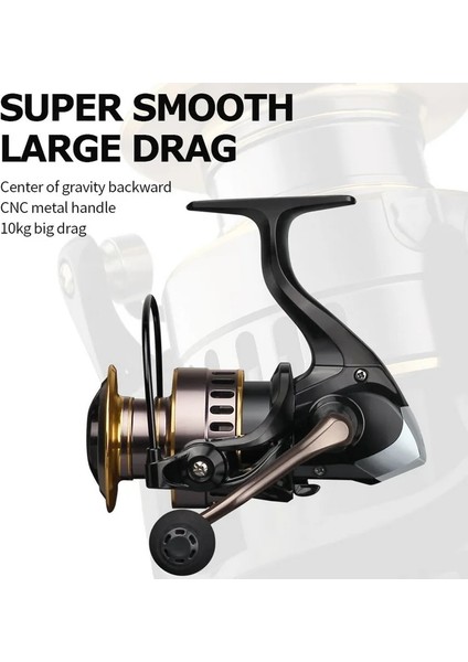 Siyah Stil 2000 Serisi Yeni Metal Sazan Balıkçılık G Makara Max Sürükle 10 kg Tuzlu Su Hattı Bobini Yüksek Hızlı Makaralar Deniz Çubuğu Dişli Aksesuarları Için Makara Tekerleği (Yurt Dışından) modelleri