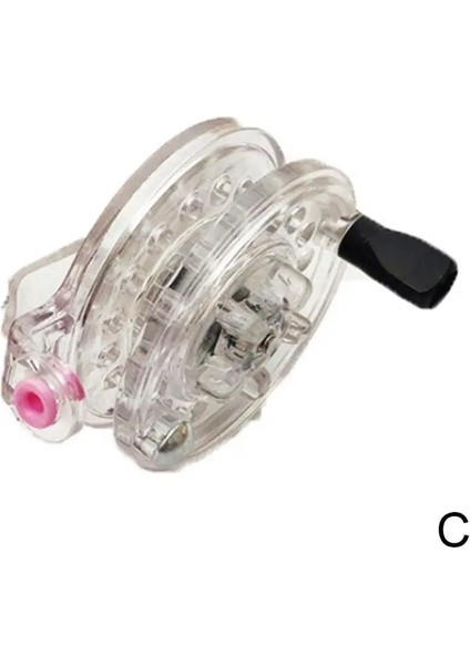 Beyaz-L Tarzı Yüksek Li Özel Makaralar Taşınabilir Mini Olta Makarası Kış Makarası Sazan Buz Balık Takımı Makara Açık Olta Takımı D1Q9 (Yurt Dışından)