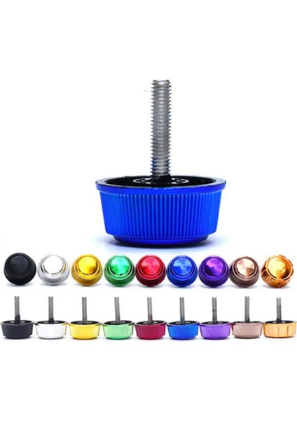 Yeşil Stil 2 Adet Balıkçılık Reel Kolu Kavrama Vidaları Somunlar Goldensilver Renk Külbütör Vidalı Kapak Mücadele Aksesuarları Parçaları (Yurt Dışından)