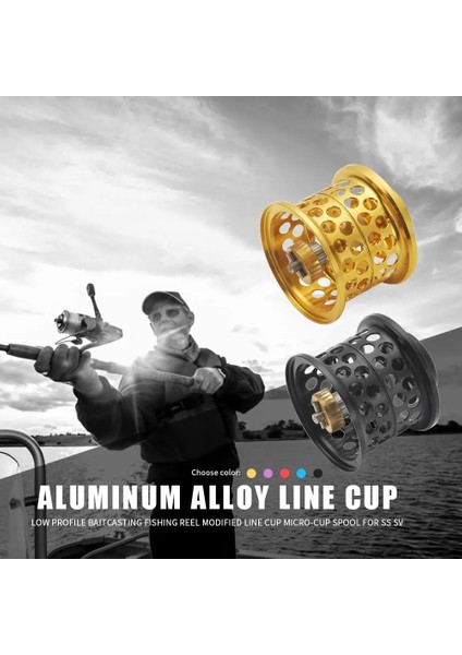 Siyah Stil Sıcak Düşük Profil Baitcasting Balıkçılık Reel Daıwa Steezss SVT3RYOGAZILLION Sv 1016 Için Modifiye Hat Fincan Mikro-Fincan Biriktirme (Yurt Dışından) modelleri