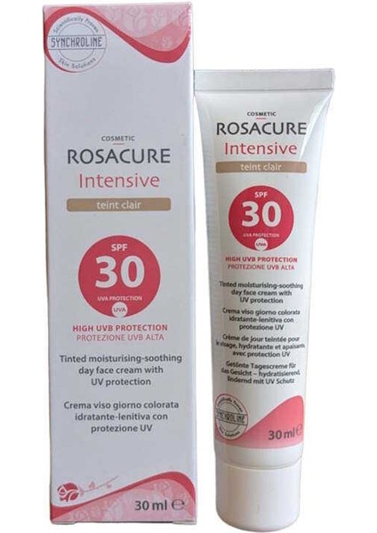 Rosacure Intensive Renkli Güneş Koruyucu SPF30 30ML Teint Clair