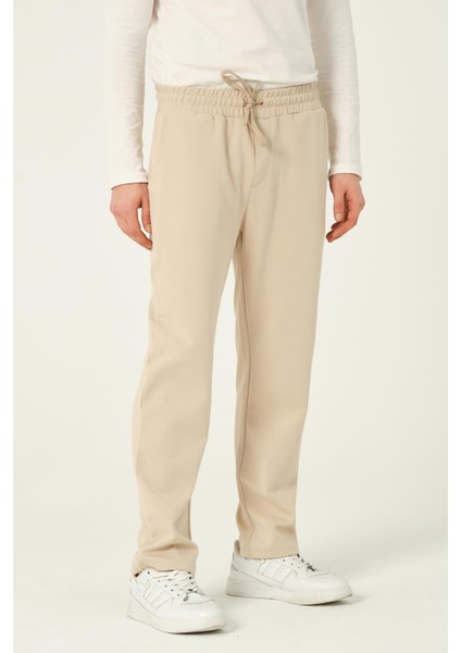 Erkek Basic Jogger Pantolon Scuba Eşofman Altı Düz Paça