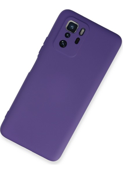 Xiaomi Poco X3 Gt Kılıf Nano Içi Kadife Silikon - Mor 300099