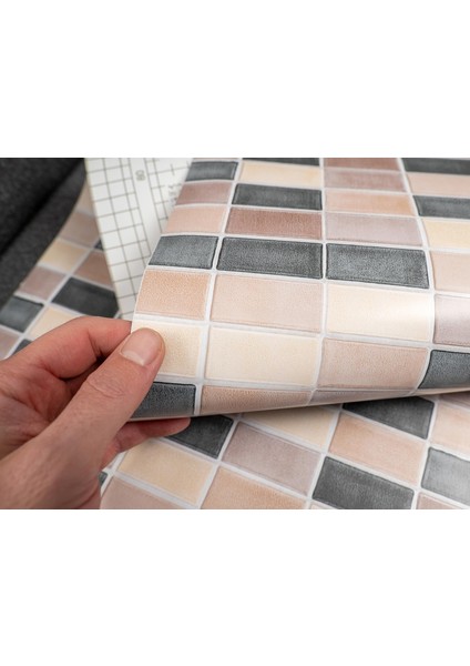 Desenli Kendiliginden Yapışkanlı Kaplama Folyosu 45 cm x 1 mt EFL079