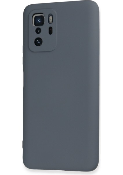 Xiaomi Poco X3 Gt Kılıf Nano Içi Kadife Silikon - Gri 300099