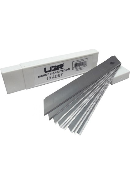 Maket Bıçak Yedeği 18 mm x 100 mm x 0,50 mm 100 Adet