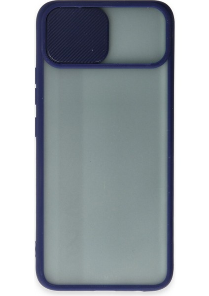 Realme C11 Kılıf Palm Buzlu Kamera Sürgülü Silikon - Lacivert 300099 modelleri