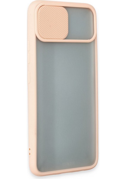 Realme C11 Kılıf Palm Buzlu Kamera Sürgülü Silikon - Pembe 300099 fiyatları