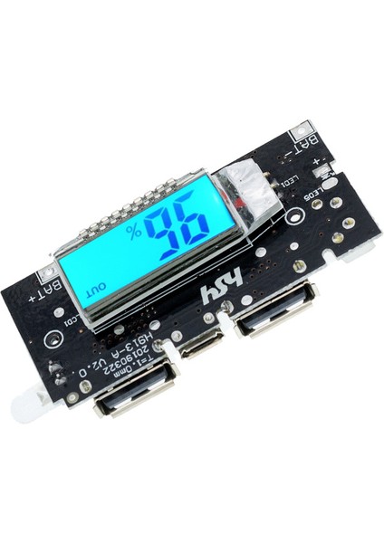 Çift USB 5V 1A 2.1A 18650 Pil Şarj Cihazı Güç Modülü Aksesuarları Telefon Dıy Yeni LED LCD Modül Kurulu (Yurt Dışından)