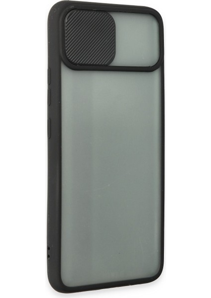 Realme C11 Kılıf Palm Buzlu Kamera Sürgülü Silikon - Siyah 300099 fiyatları