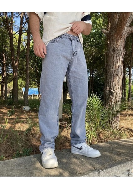 Buz Mavi Baggy Pantolon fiyatları