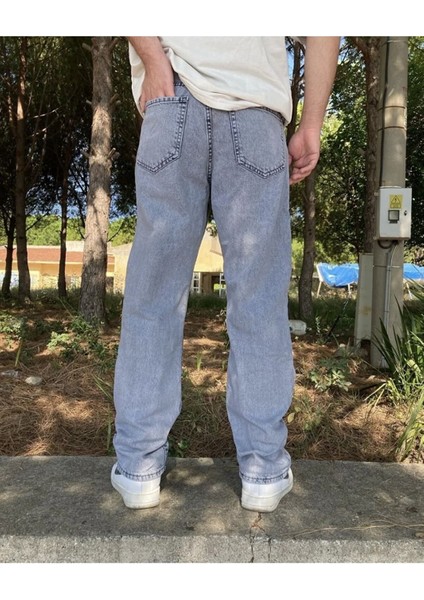 Buz Mavi Baggy Pantolon fırsatları