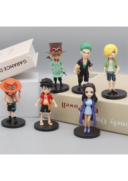 6 Adet/takım Anime Tek Parça Aksiyon Figürü Pvc Yeni Aksiyon Koleksiyon Model Süslemeleri Bebek Çocuk Oyuncakları Noel Hediyesi Için (Yurt Dışından)