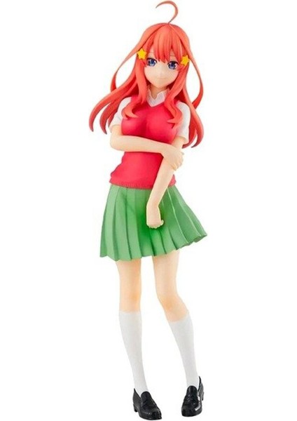 20 cm Özetin Özeti Quintuplets Şekil Anime Nakano Miku Şekil Nakano Ichika Nino Yotsuba Itsuki Heykelcik Modeli Bebek (Yurt Dışından)