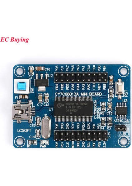 Ez-Usb FX2LP CY7C68013A USB Mantık Analizörü Çekirdek Modül Geliştirme Kartı (Yurt Dışından)