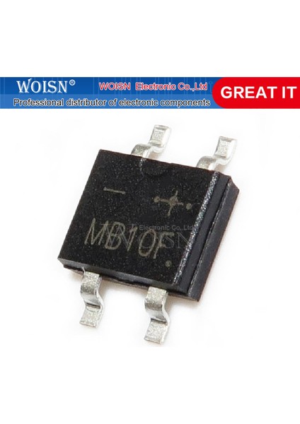 10 Adet MB10F MB10 Smd-4 (Yurt Dışından)
