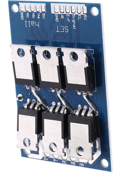 12V~36V Dengeleme Otomotiv-1 x Fırçasız Motor Kontrol Cihazı-Mavi (Yurt Dışından)