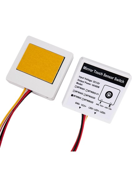 12V 5A Banyo Makyaj Aynası LED Işık Dokunmatik Anahtarı Ayna Karartma Sensörü Karşılaşması (Yurt Dışından)