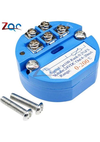 Rtd PT100 Sıcaklık Sensörü Dc 24V 0-200 Derece Aralığı Sıcaklık Sensörleri (Yurt Dışından)