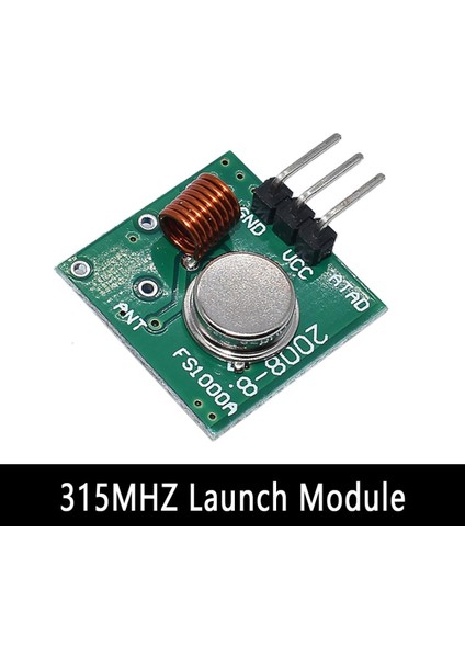 315MHZ / 433MHZ Rf Modülü ve Alıcı Kiti Arduino Raspberry Pi Için 5V Dc /arm/mcu Wl Diy Kiti (Yurt Dışından)